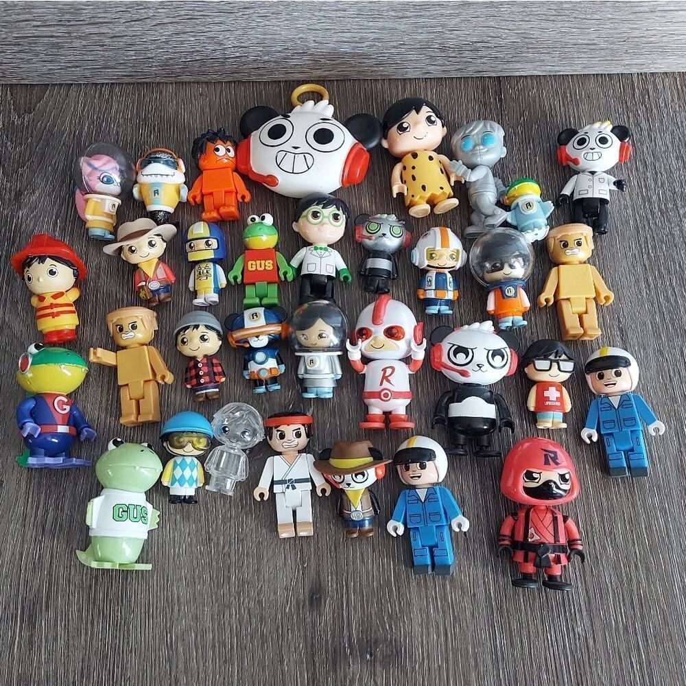 Ryan's World Toy Lot Figures 30+